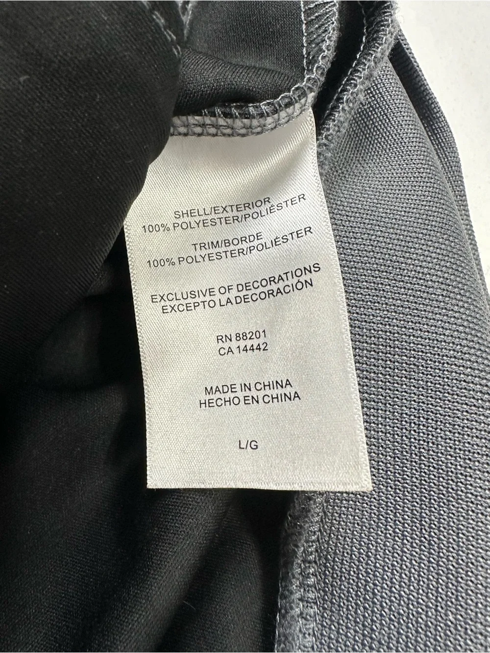 Mondetta men’s size L hoodie, jacket, softshell, front zip jacket